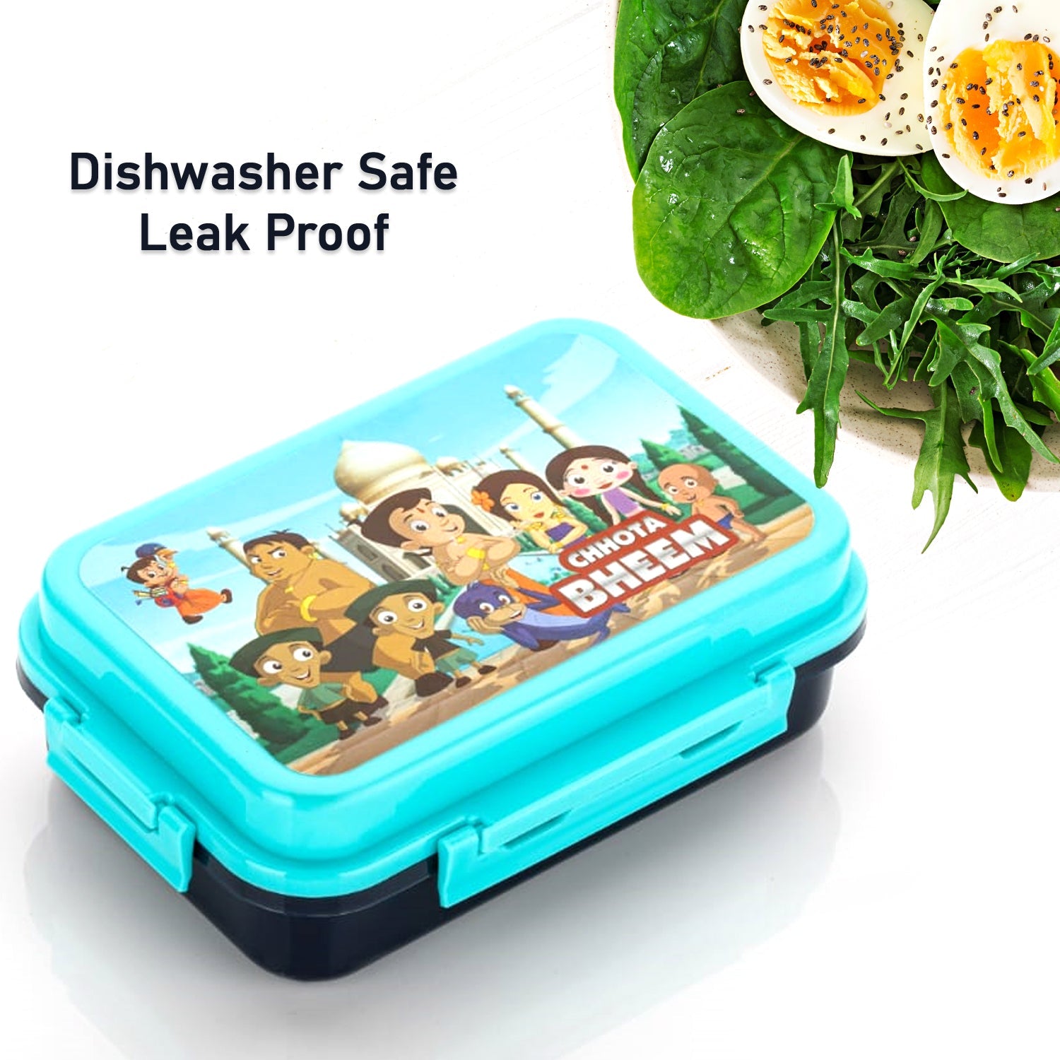 5238 Kids Lunch Box & Air Tight-BPA Free-Inter Lock with 4 Compartment Insulated Lunch Box Plastic Tiffin Box for Boys, Girls & School DeoDap 5238 Kids Lunch Box & Air Tight-BPA Free-Inter Lock with 4 Compartment Insulated Lunch Box Plastic Tiffin Box for Boys, Girls & School DeoDap